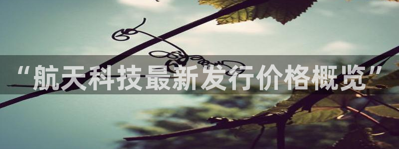 “航天科技最新发行价格概览”